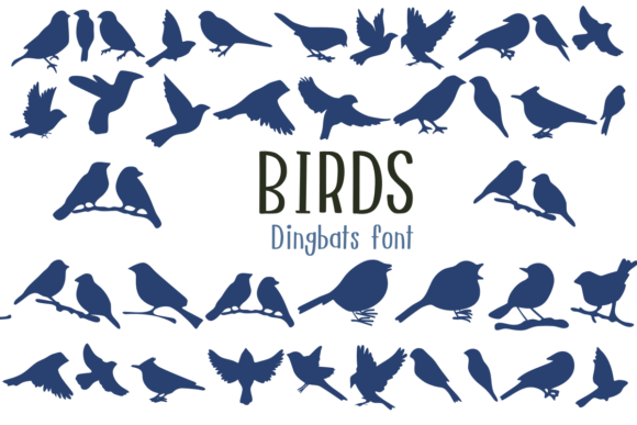 Adding Avian Charm: The Versatility of the Birds Dingbat Font