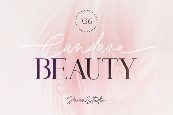 Candara Beauty Duo: A Stylish Font Pairing for Creative Projects