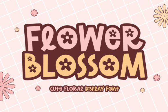 Flower Blossom: A Font That Brings Whimsy to Any Design