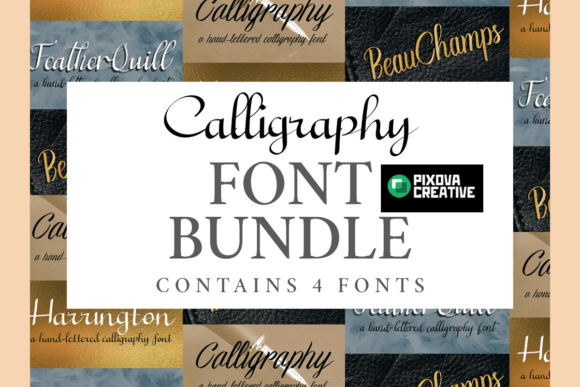Four Hand-Crafted Fonts to Elevate Your Creative Vision