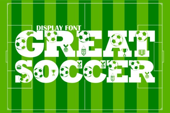 Great Soccer: The Playful Display Font for Bold Branding