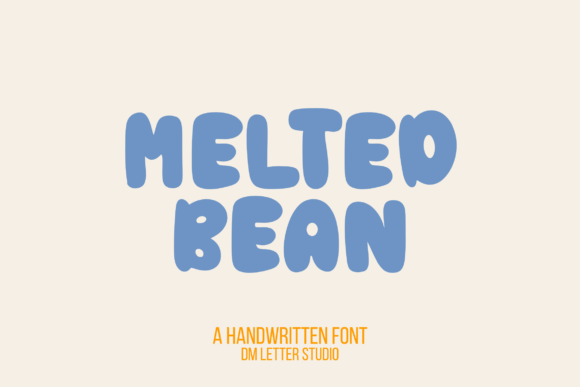 Melted Bean: The Playful Font for Brands That Want to Stand Out
