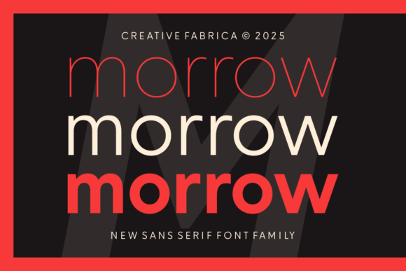 Morrow: A Modern Sans-Serif for Polished Branding