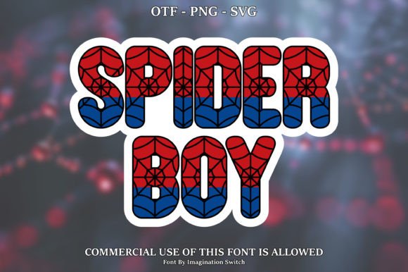 Spider Boy: A Font That Captures Creative Energy