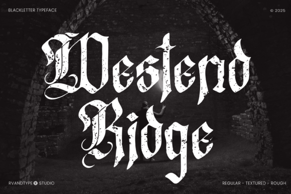 Westend Ridge: A Gothic Typeface with Vintage Soul
