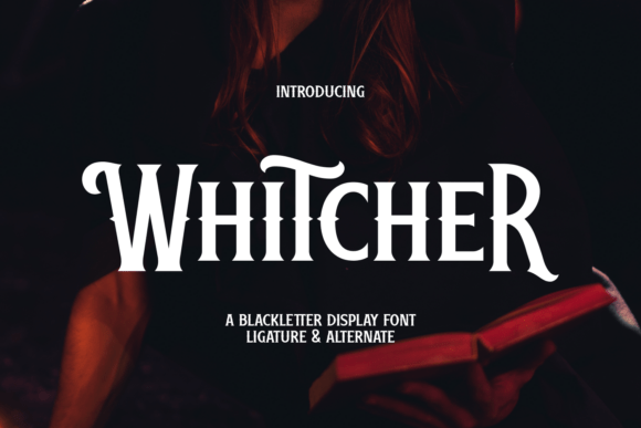 Whitcher: Crafting Worlds with a Modern Gothic Typeface
